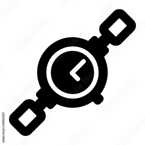 wristwatch Solid icon
