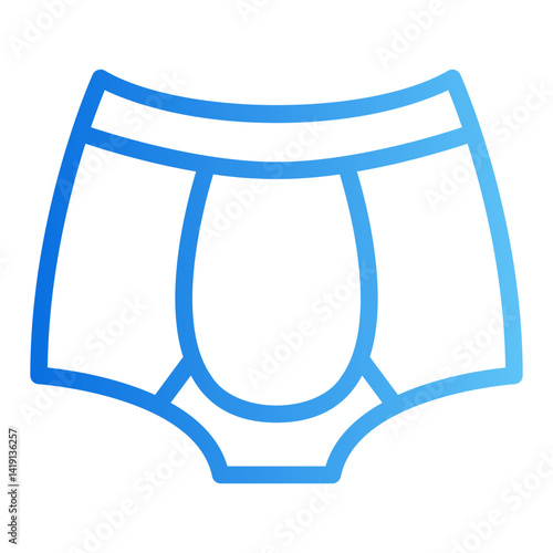 underwear Gradient icon