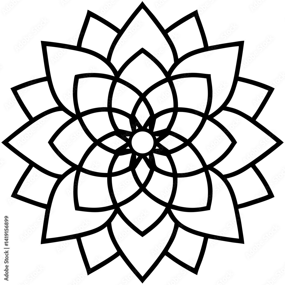 Obraz premium Mandala vector
