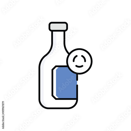 Plastic Recycling  Vector icon