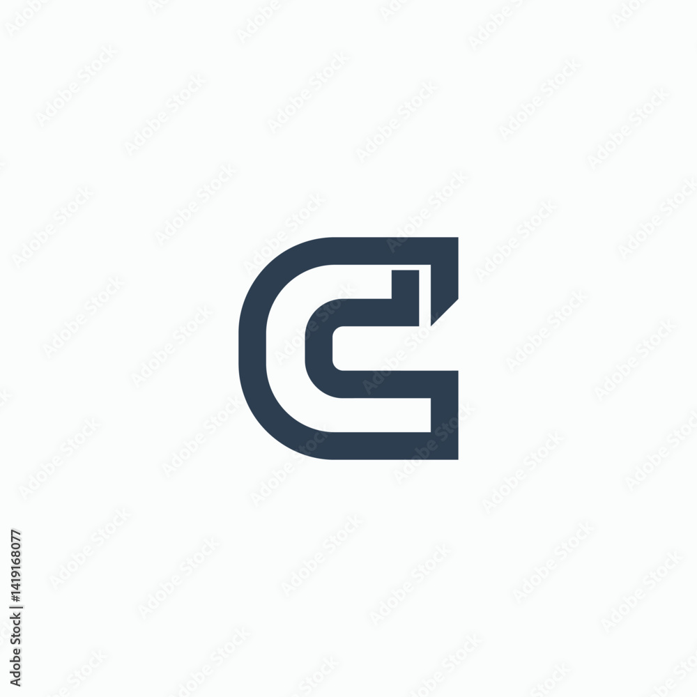 Flat Vector d Logo Design Template Flat Vector d Logo Design Template