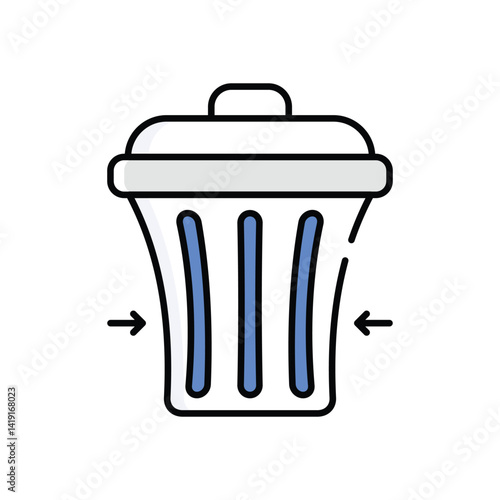 Waste Reduction  Vector icon