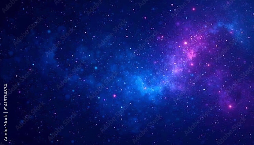 Soft gradient of dark blue and purple colors resembling a starry night sky, abstract, color, illustration Soft gradient of dark blue and purple colors resembling a starry night sky, abstract, color, illustration