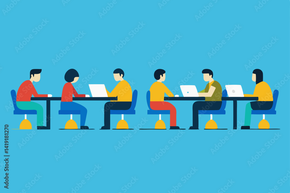 social network concept illustration social network concept illustration