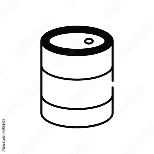 Metal Waste Vector icon