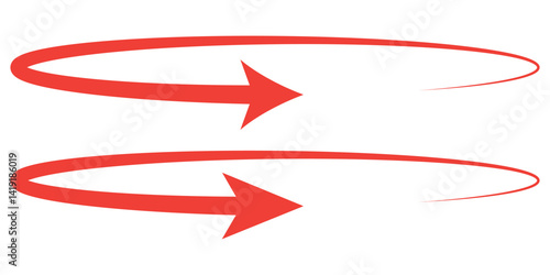 rotating arrow vector icon for 360 degrees clockwise icon for apps and website	