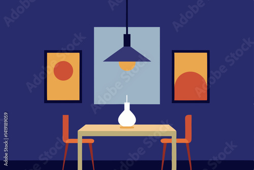 interior of a modern living room