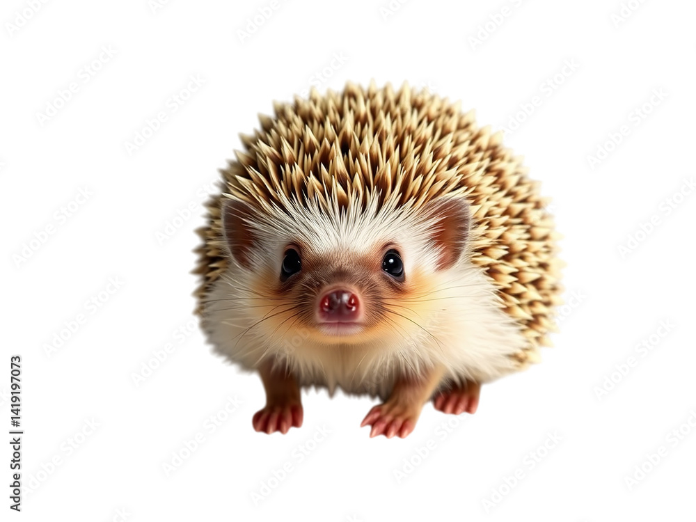 Obraz premium Hedgehog Harmony: A Delightful Delight