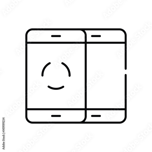 Electronic Waste  Vector icon