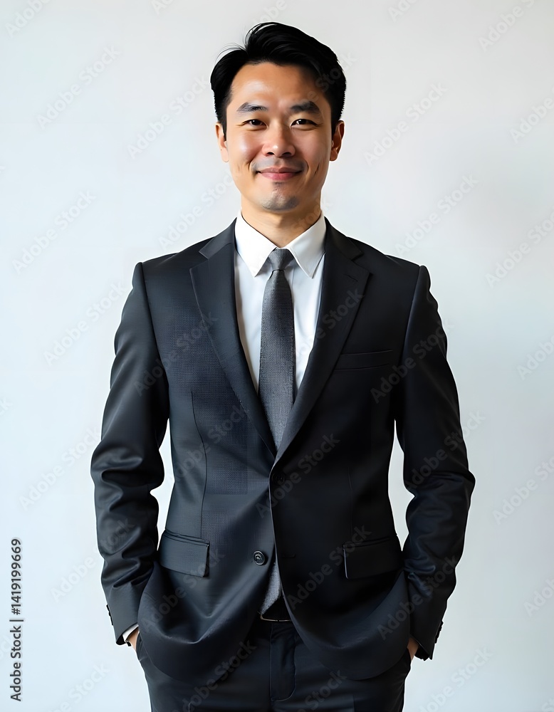portrait of a handsome young businessman Stylish Man in Brown Suit Posing Confidently Indoors. portrait of a handsome young businessman Stylish Man in Brown Suit Posing Confidently Indoors.