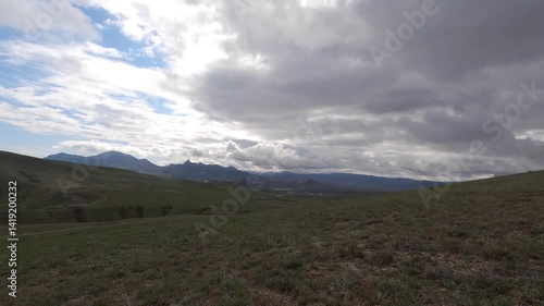 Cloud formation in the Blue Mountain Valley