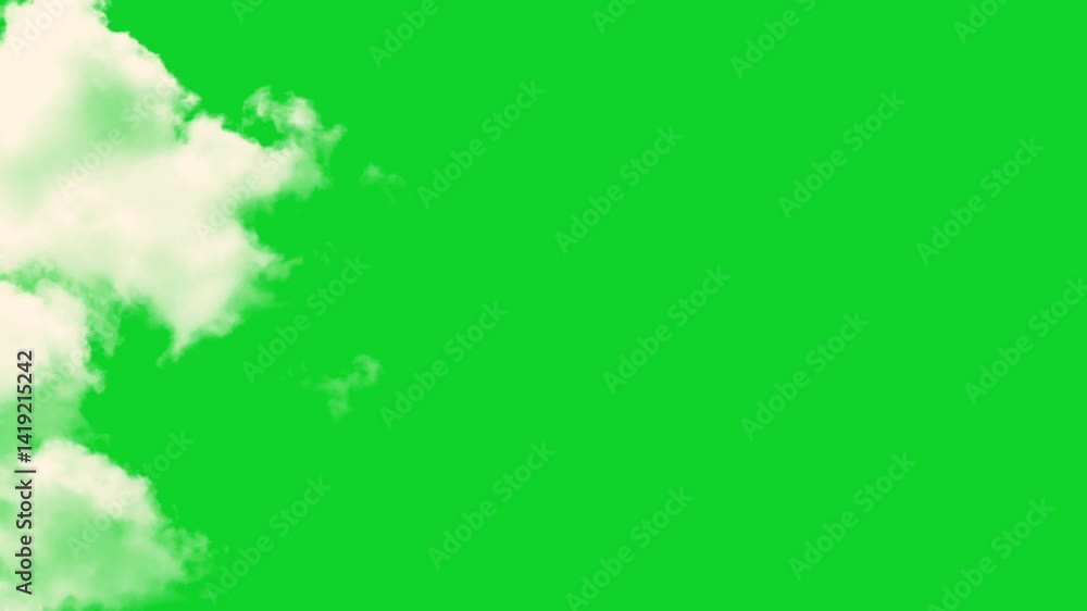 white cloud green screen video, smoke or fog on green screen background, Moving clouds motion graphic effects on green screen background. White fluffy clouds on a green screen. white cloud green screen video, smoke or fog on green screen background, Moving clouds motion graphic effects on green screen background. White fluffy clouds on a green screen.