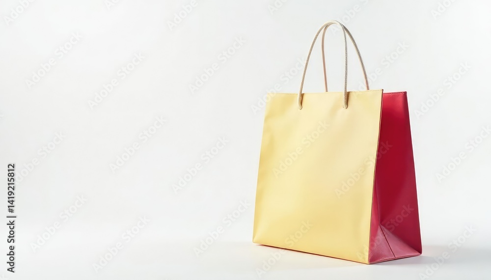 Stylish canvas shopping bag, white background , casual, canvas bag, canvas texture Stylish canvas shopping bag, white background , casual, canvas bag, canvas texture