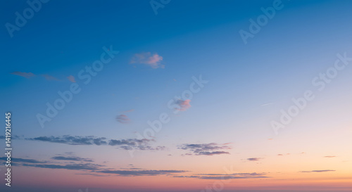 Wallpaper Mural Sky with Clouds at Sunset Torontodigital.ca