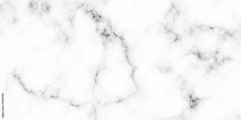 Fototapeta premium Abstract white marble texture pattern background. cracked Marble texture frame background. Creative stone art wall interiors background design. White marble texture for wall and floor tile wallpaper.