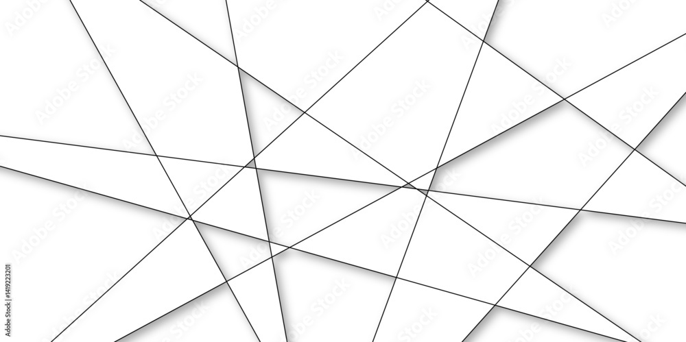 White background, geometric composition abstract. Abstract geometric design with white and black accents.white art paper with layer background. White background, geometric composition abstract. Abstract geometric design with white and black accents.white art paper with layer background.