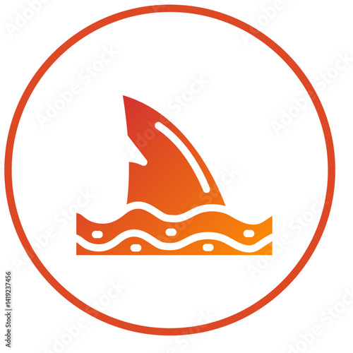Vector Design Fins Icon Style