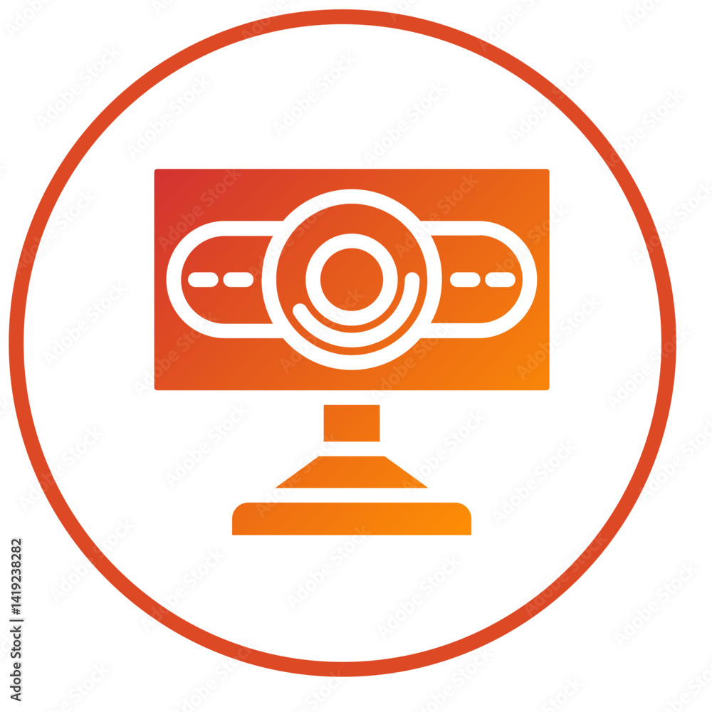 Vector Design Webcam Icon Style