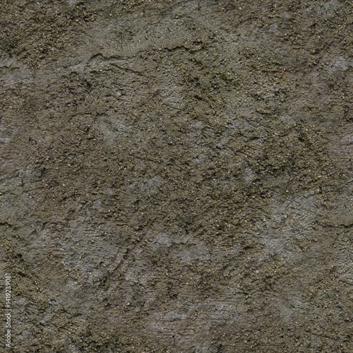 An old, gray cement wall. Grey, stone background. Ancient ruins. Concrete texture. Seamless image.