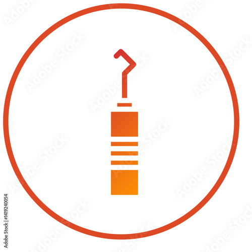 Dental Probe Icon Style