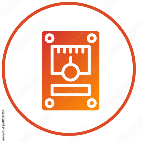 Voltmeter Icon Style