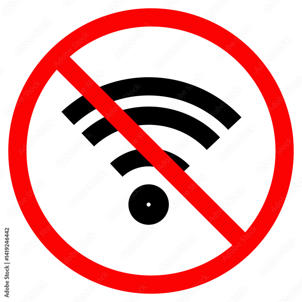 wifi ban icon wifi ban icon