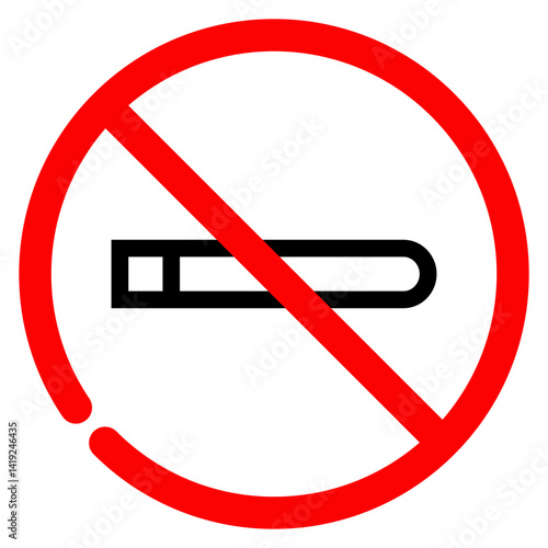 no smoking sign icon