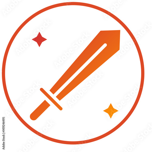 Sword Toy Icon Style
