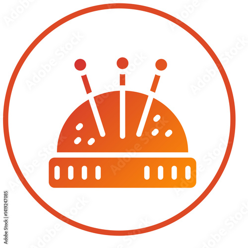 Pin Cushion Icon Style