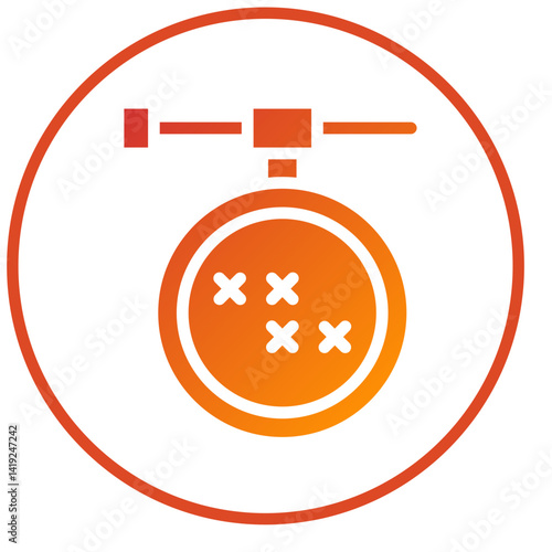 Cross Stitch Icon Style