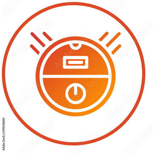 Robot Vaccum Icon Style