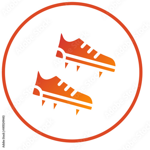 Cleats Icon Style