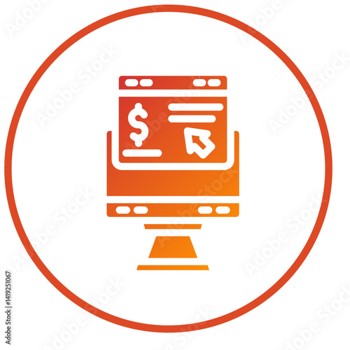 Pay Per Click Icon Style