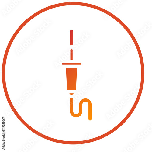 Soldering Iron Icon Style