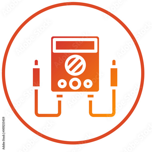 Voltmeter Icon Style