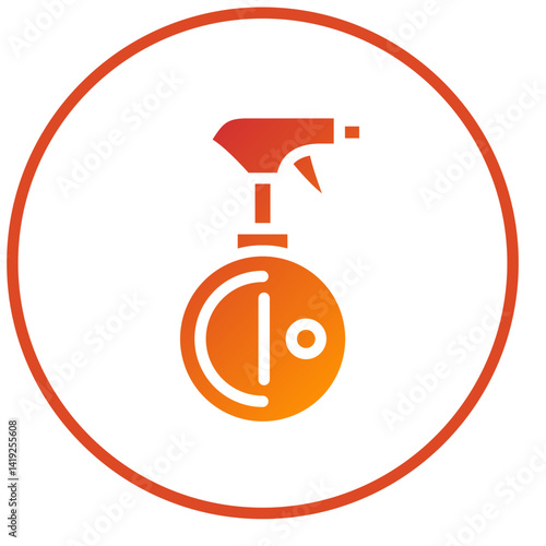 Water Spray Icon Style