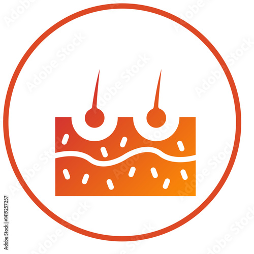 Skin Hair Icon Style
