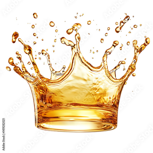 Crown water Liquid splash png