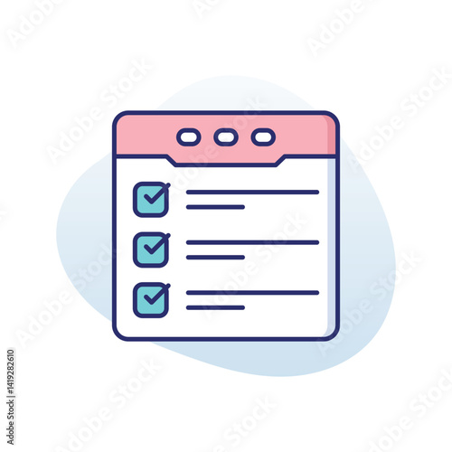 Test  Vector icon