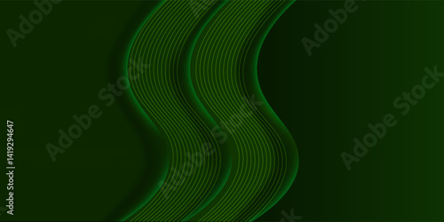 green premium background design with diagonal line pattern. Premium background design with diagonal dark blue stripes pattern. Vector horizontal template