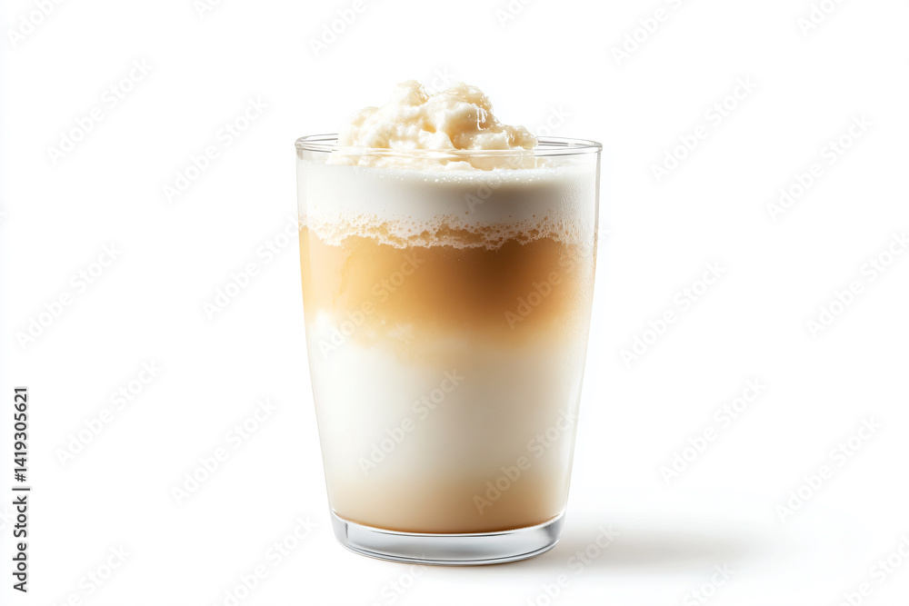 a glass of coffee with a whipped cream topping a glass of coffee with a whipped cream topping