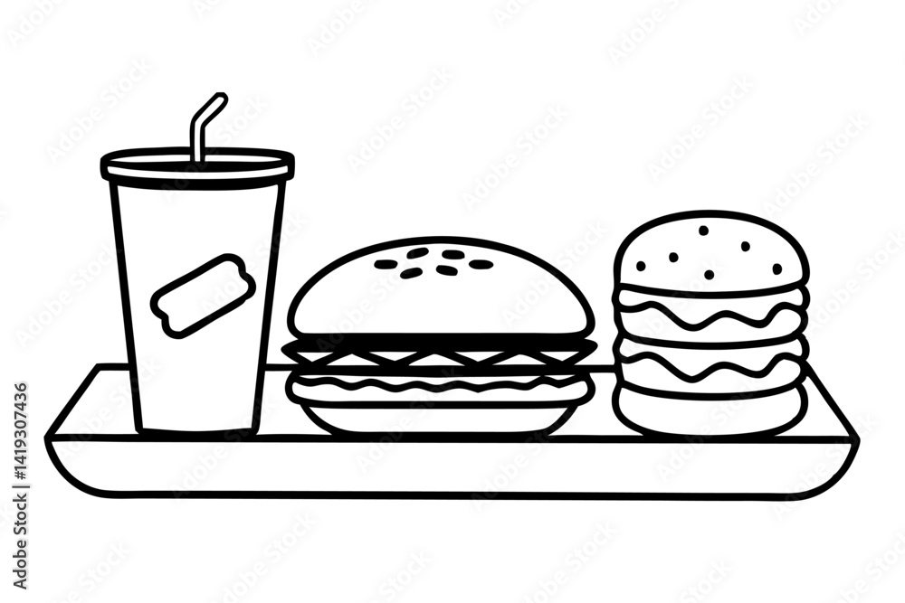 Artfully Drawn Fast Food in Pen and Ink: A Visual Feast in Linework. Artfully Drawn Fast Food in Pen and Ink: A Visual Feast in Linework.