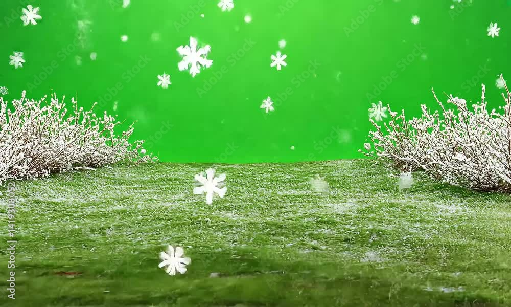 Green abstract background