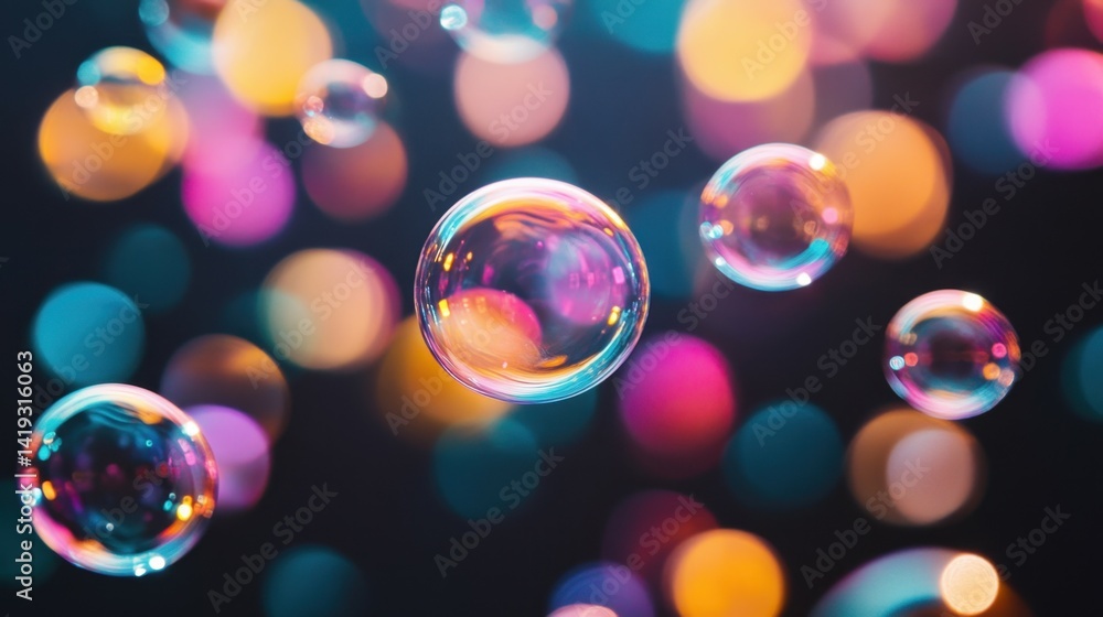 Vibrant Abstract Bubbles in Colorful Liquid Art - Trending Fluid Dynamics Photography Vibrant Abstract Bubbles in Colorful Liquid Art - Trending Fluid Dynamics Photography