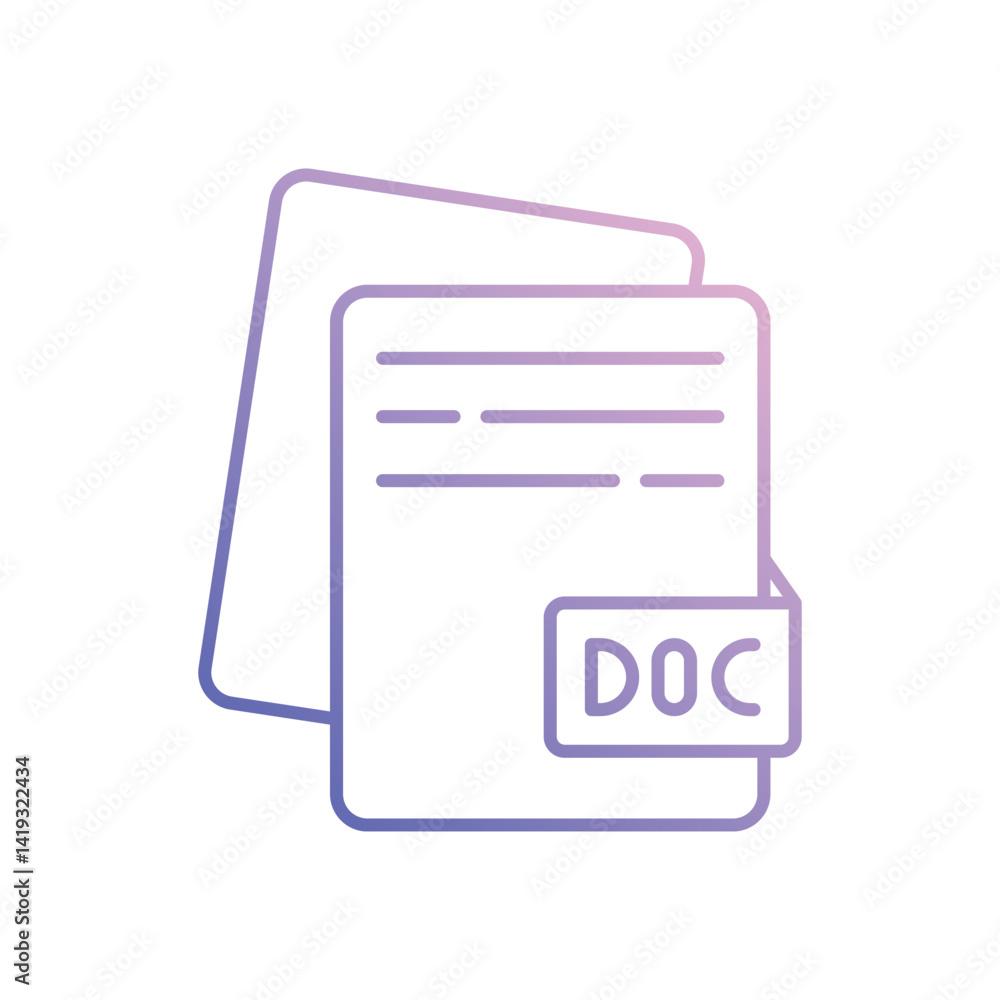 Doc Vector icon Doc Vector icon