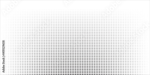 Wallpaper Mural grunge Halftone white and black dots pattern and black gradient grunge texture background. Dotted line comic sport style vector illustration Torontodigital.ca