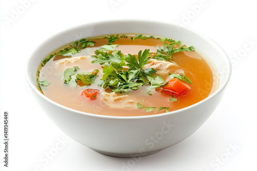 a bowl of soup with a spoon and a spoon