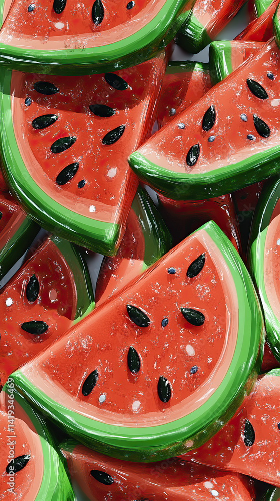 watermelon slices background watermelon slices background