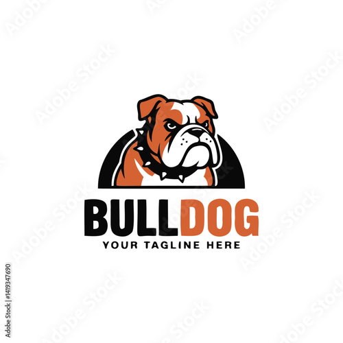 Bull dog logo