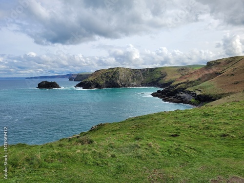 Scenic views near Tintagel castle